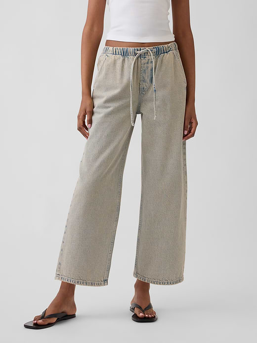 Gap Low Rise '90s Loose Easy Crop Jeans — photo 3