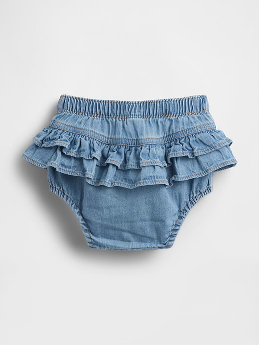 Gap Baby Denim Ruffle Bloomers — photo 3