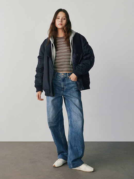 Gap High Rise Barrel Jeans — photo 9