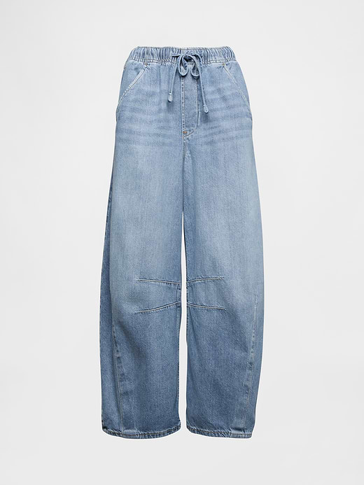 Gap Mid Rise UltraSoft Easy Horseshoe Jeans — photo 8