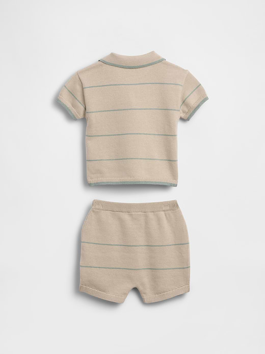 Gap Baby Sweater Polo Outfit Set — photo 3