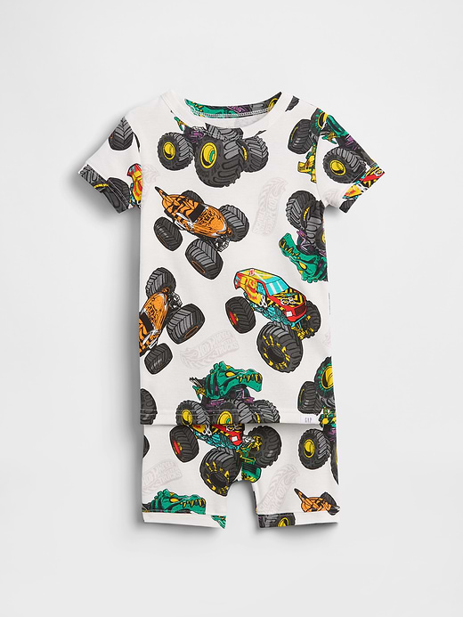 Gap Kids & Baby Hot Wheels Organic Brushed Cotton PJ Short Set — photo 1