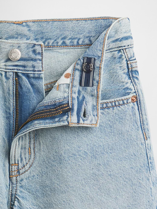 Gap Kids Mid Rise Longline Denim Shorts — photo 6