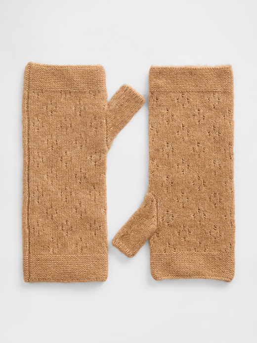 Gap Pointelle Fingerless Mittens — photo 1