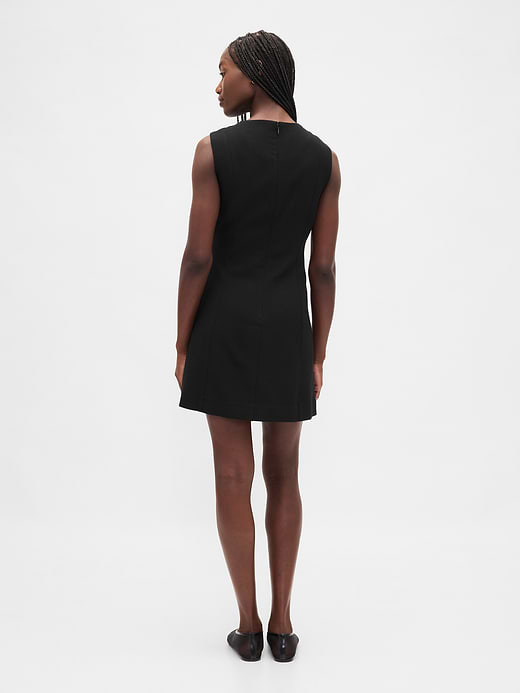 Gap High-Neck Mini Shift Dress — photo 3