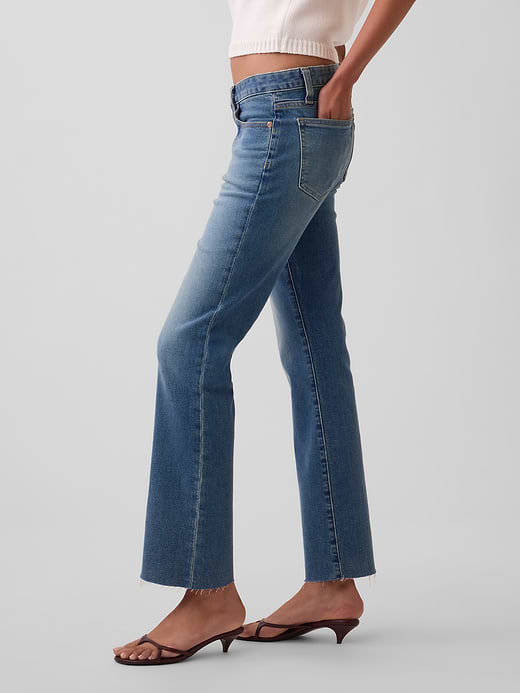 Gap Low Rise Long & Lean Crop Jeans — photo 4