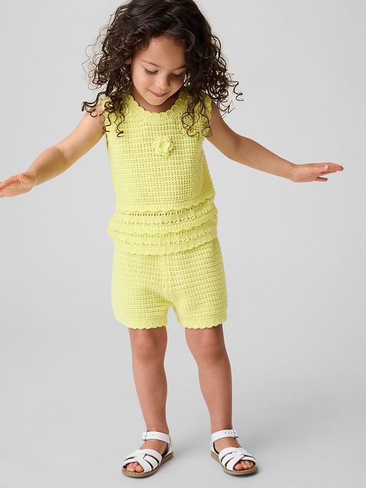 Gap Baby & Toddler Crochet Pull-On Shorts — photo 1