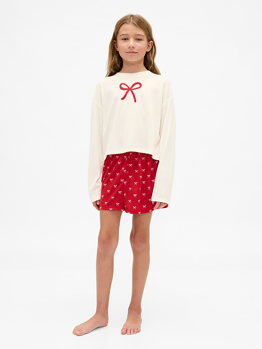 Gap Kids Recycled PJ Short Set — photo 1