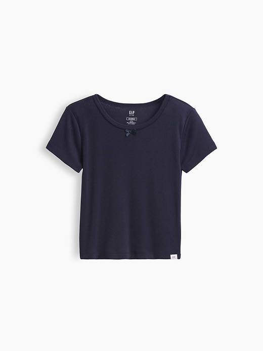 Gap Kids Recycled Pointelle PJ T-Shirt — photo 3