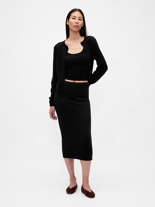 Gap CashSoft Crop Cardigan — photo 3