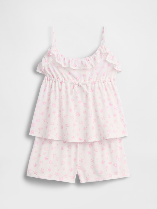 Gap Kids Recycled PJ Ruffle Cami Short Set — photo 3