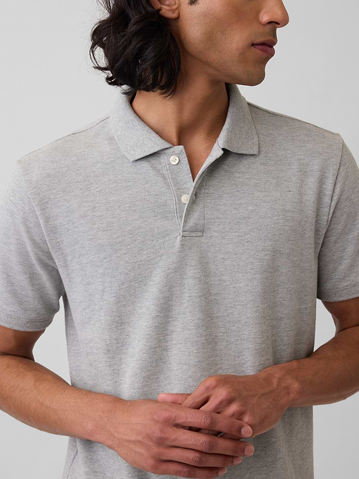 Gap Pique Polo Shirt — photo 5