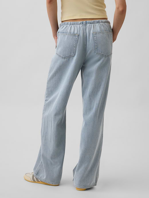 Gap Low Rise UltraSoft Easy '90s Loose Stripe Jeans — photo 14
