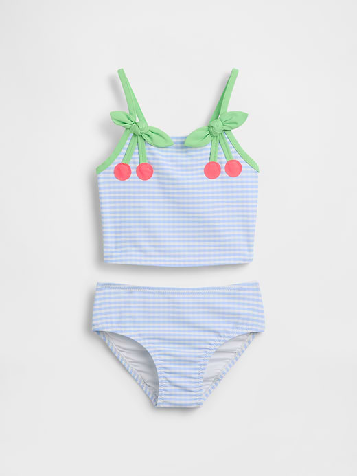 Gap Baby & Toddler Cherry Gingham Swim Two-Piece — photo 1