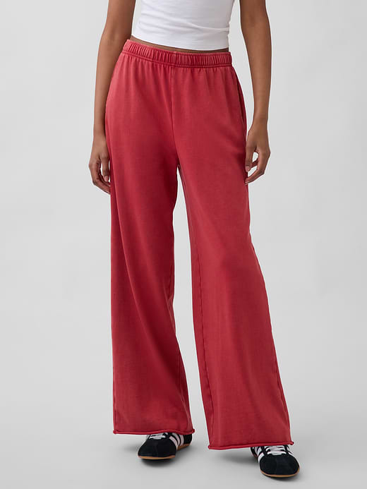 Gap Mid Rise VintageSoft Terry Loose Sweatpants — photo 3