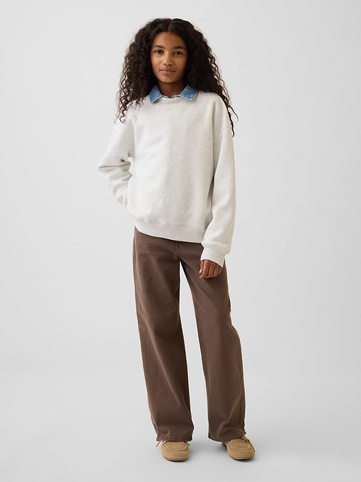 Gap Kids Low Rise Stride Wide-Leg Jeans — photo 6