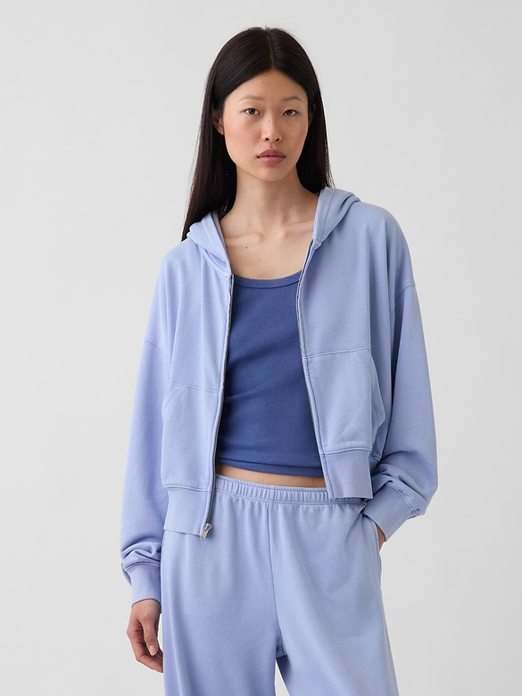Gap VintageSoft Terry Zip Hoodie — photo 7