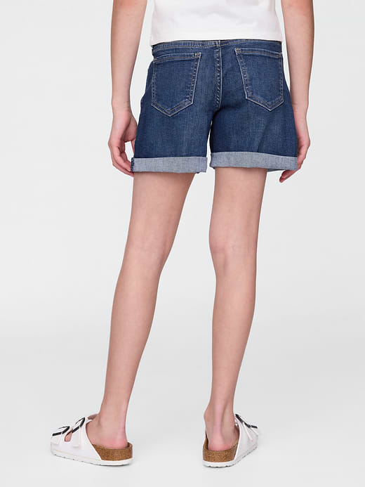 Gap Kids Denim Midi Shorts — photo 5
