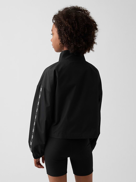 Gap Kids Relaxed Logo Windbreaker Jacket — photo 4