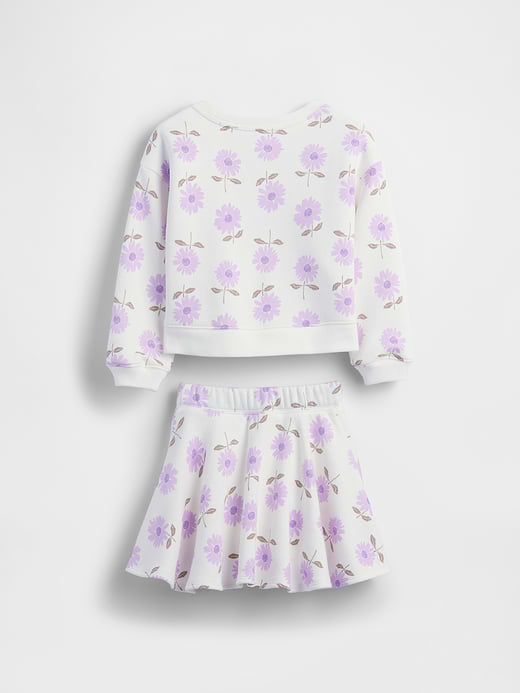 Gap Baby & Toddler VintageSoft Floral Skort Set — photo 4