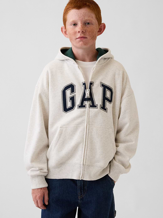 Gap Kids VintageSoft Gap Logo Hoodie — photo 1