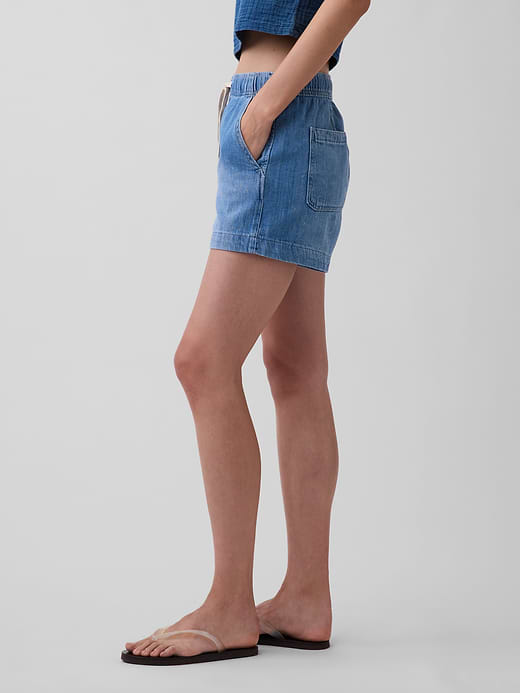 Gap 4" Denim Easy Shorts — photo 4