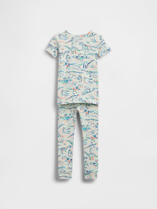 Gap Baby & Toddler Organic Brushed Cotton Dino PJ Set — photo 1