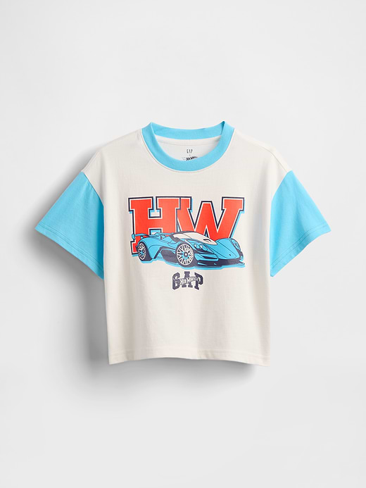 Gap Baby & Toddler Oversized Hot Wheels Graphic T-Shirt — photo 1
