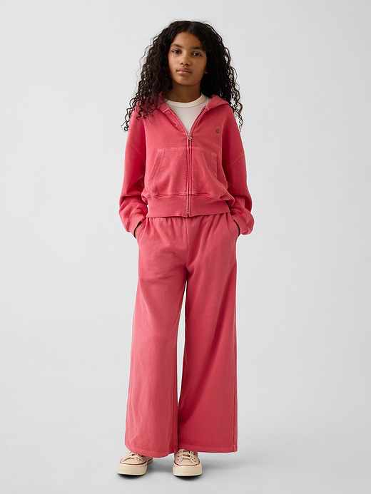 Gap Kids VintageSoft Terry Wedge Zip Hoodie — photo 4