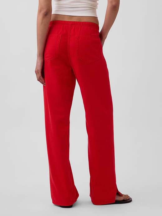 Gap Low Rise UltraSoft Easy '90s Loose Stripe Jeans — photo 5