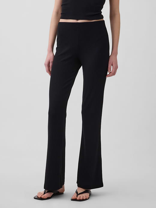 Gap Modern Wide Rib Flare Pants — photo 3