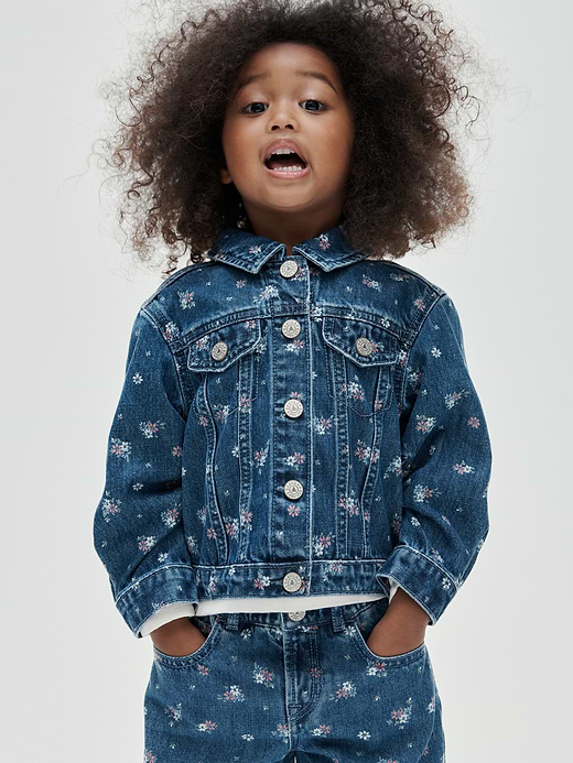 Gap Baby & Toddler Heart Denim Jacket — photo 4