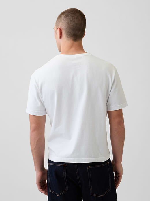 Gap Adult Heavyweight Crop T-Shirt — photo 3