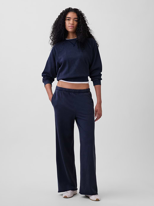Gap Mid Rise VintageSoft Terry Loose Sweatpants — photo 8