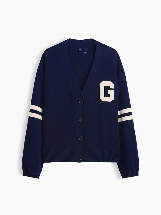 Gap 100% Cotton Oversized Cardigan Sweater — photo 7