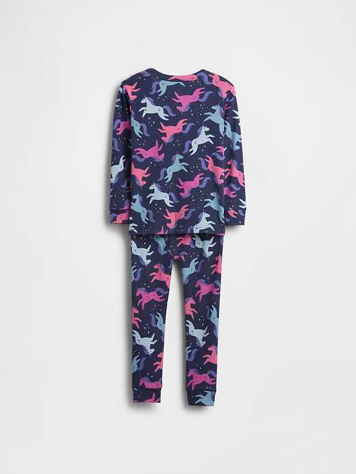 Gap Baby & Toddler Organic Brushed Cotton Unicorn PJ Set — photo 3