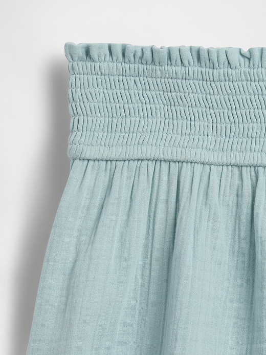 Gap Kids Cotton Gauze Butterfly-Hem Shorts — photo 6