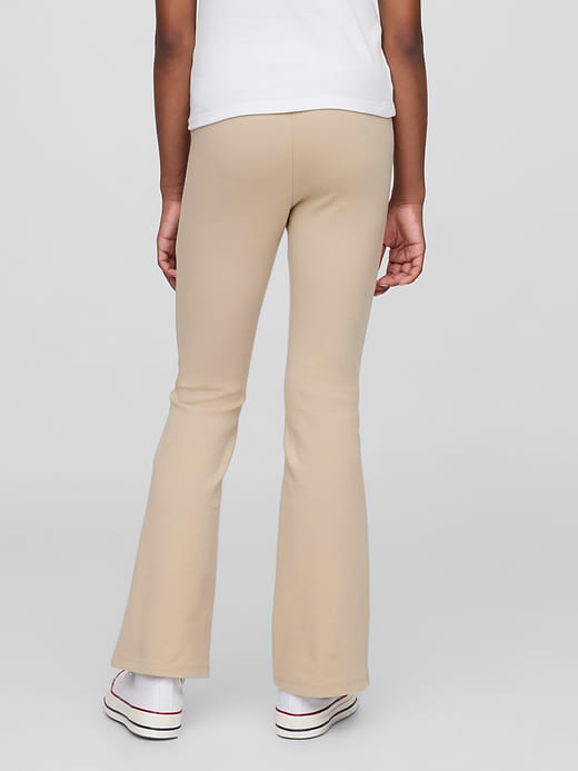 Gap Kids Uniform Ponte Easy Flare Pants — photo 5