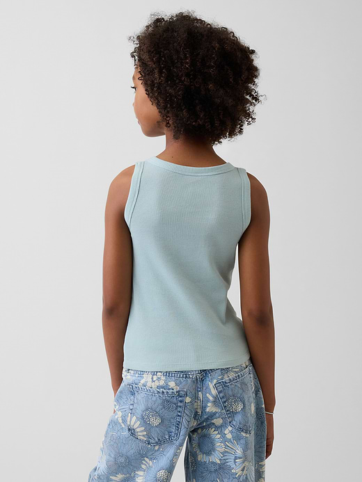 Gap Kid Rib Scoop Tank Top — photo 4