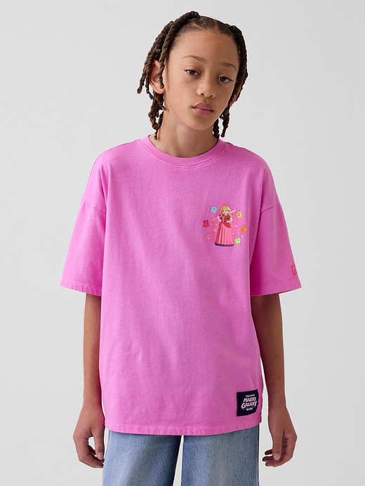 Gap Kids Super Mario Relaxed Graphic T-Shirt — photo 1