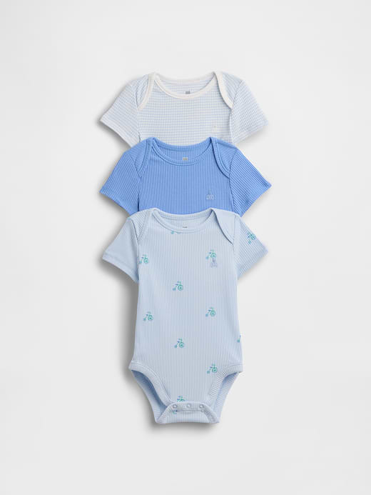 Gap Baby First Favorites TinyRib Bodysuit (3-Pack) — photo 1