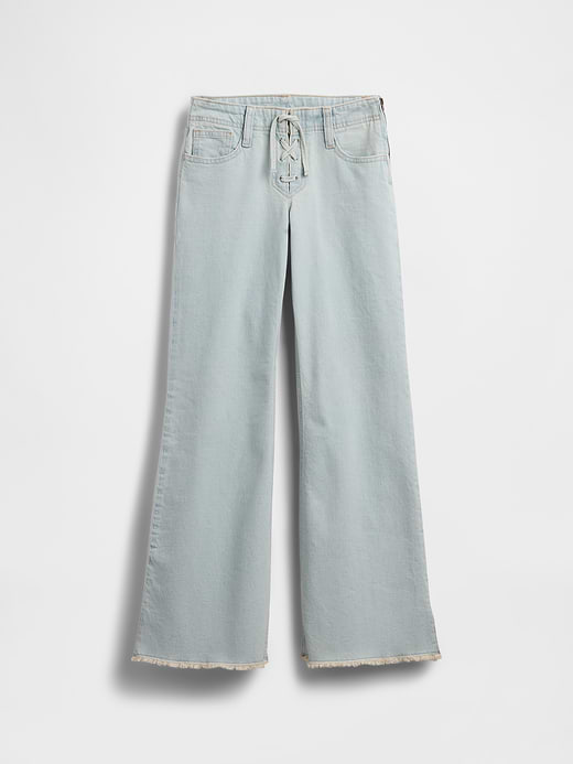 Gap Kids Low Rise Relaxed Flare Jeans — photo 3