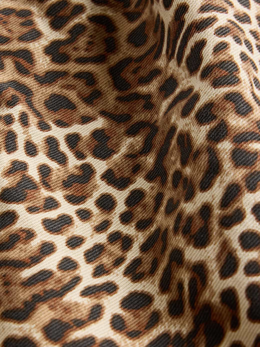 Gap UltraSoft Leopard Denim Mini Dress — photo 6