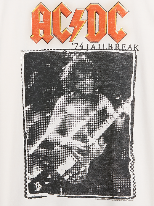 Gap AC/DC Relaxed Graphic T-Shirt — photo 5
