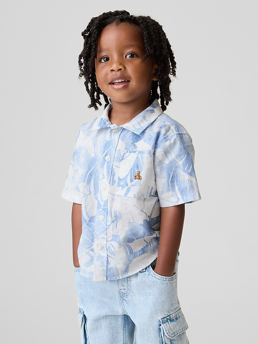 Gap Baby & Toddler Linen-Cotton Shirt — photo 1