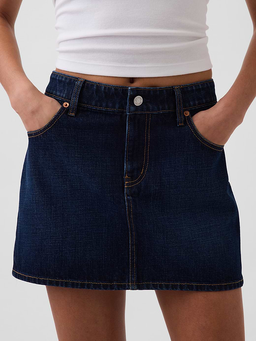 Gap Denim Mini Skirt — photo 5
