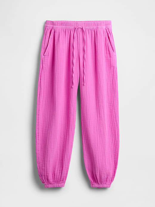 Gap Cotton Gauze Easy Joggers — photo 7