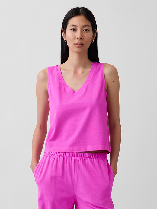 Gap Knit Crop Tank Top — photo 1