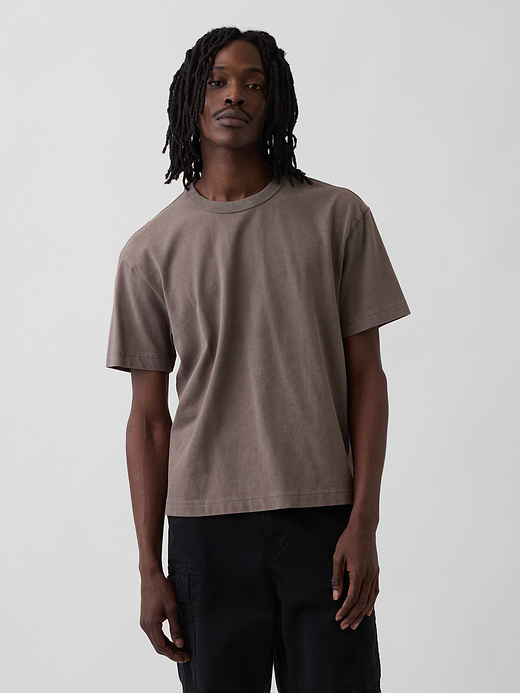 Gap Adult Heavyweight Crop T-Shirt — photo 1