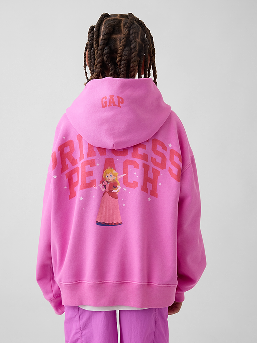 Gap Kids Super Mario VintageSoft Relaxed Hoodie — photo 4